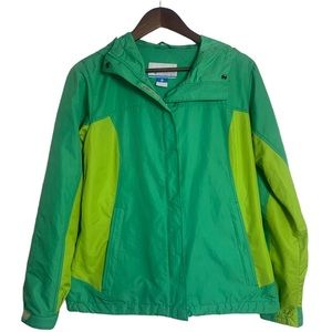 Columbia Green and Lime Jacket